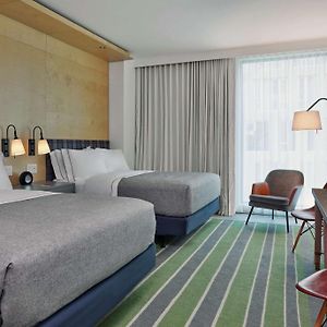 Deluxe Room Two Queen Beds Mobility Accessible Roll Shower